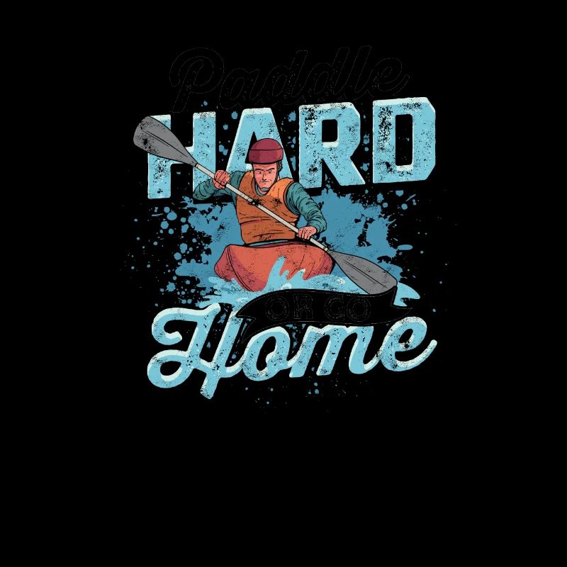 Paddeln oder nach Hause gehen - Kajakfahren