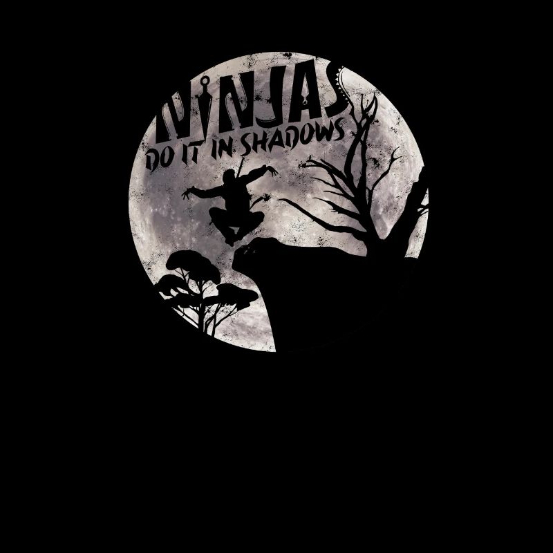 Ninjas tun es im Schatten - Ninja