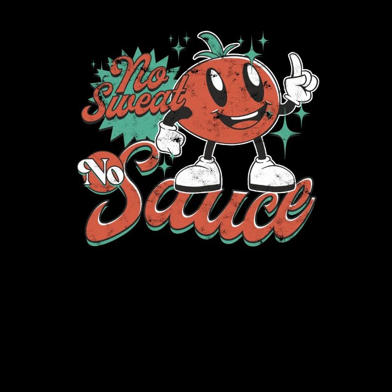 Pas de sueur, pas de sauce, pâtes, nouilles et sauce tomate