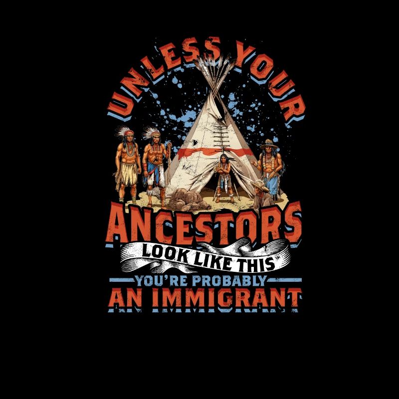 À MOINS QUE VOS ANCÊTRES NE RESSEMBLENT À CECI - IMMIGRANT