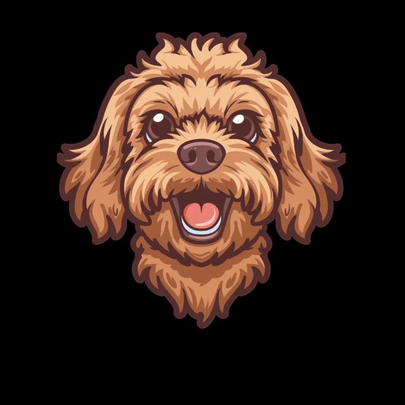 Cavapoo Cavoodle | Cartoon Artwork