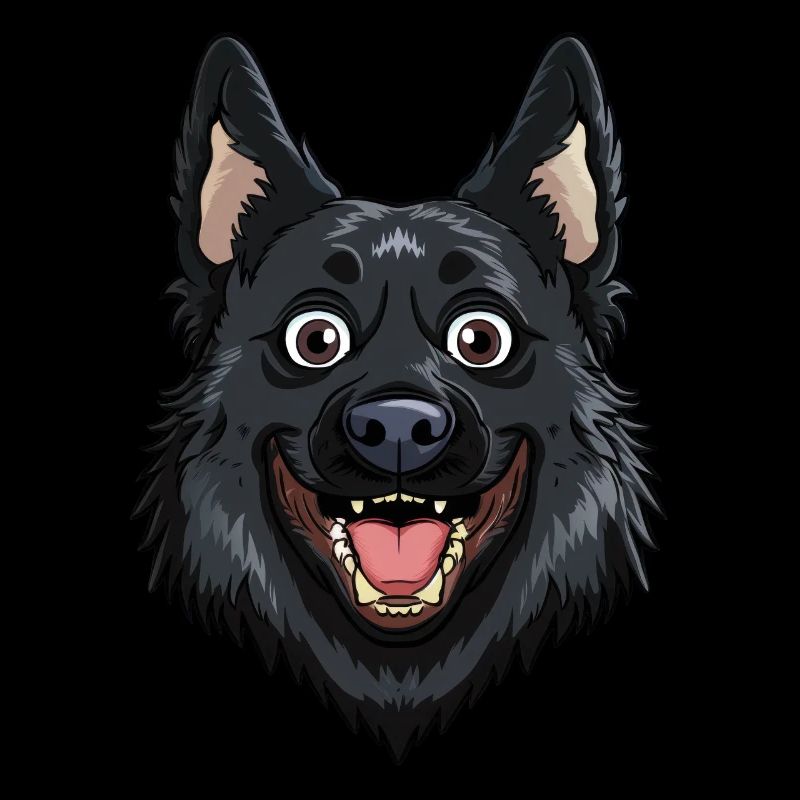 Schipperke | Cartoon Artwork