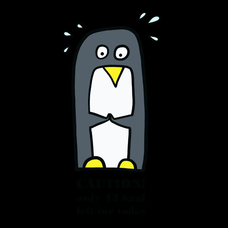 Pinguin auf Diät