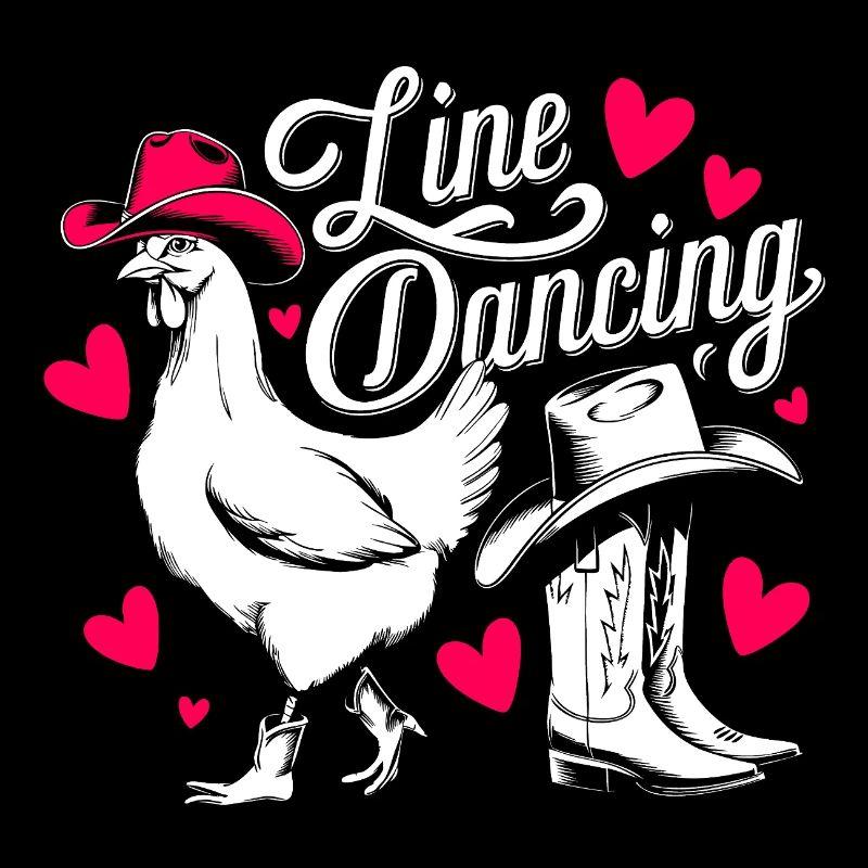 Love Line Dance Western Chicken dancing