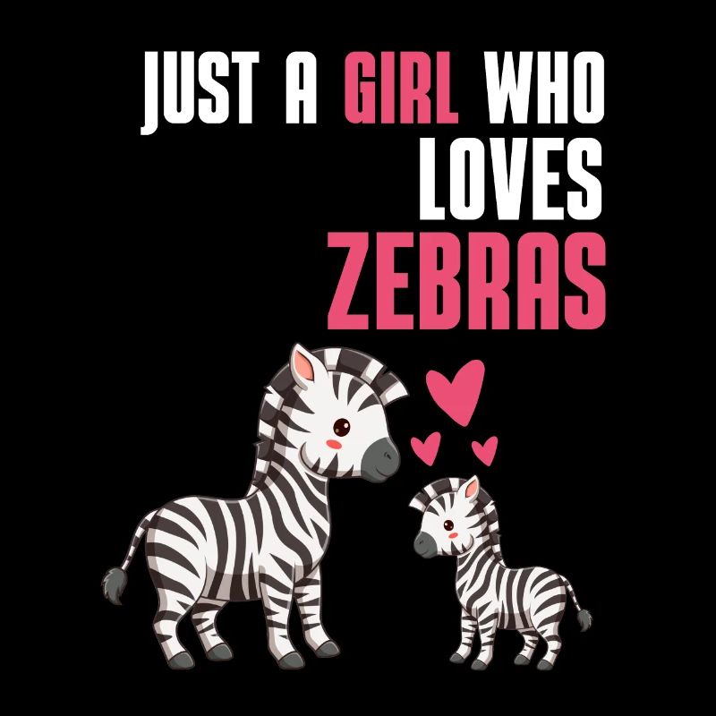 Afrika Tierliebhaber Zebra Mädchen Geschenk Zebra