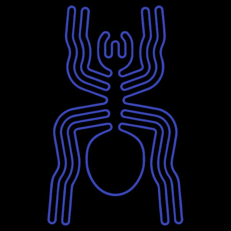 Araignée Nazca Bleu