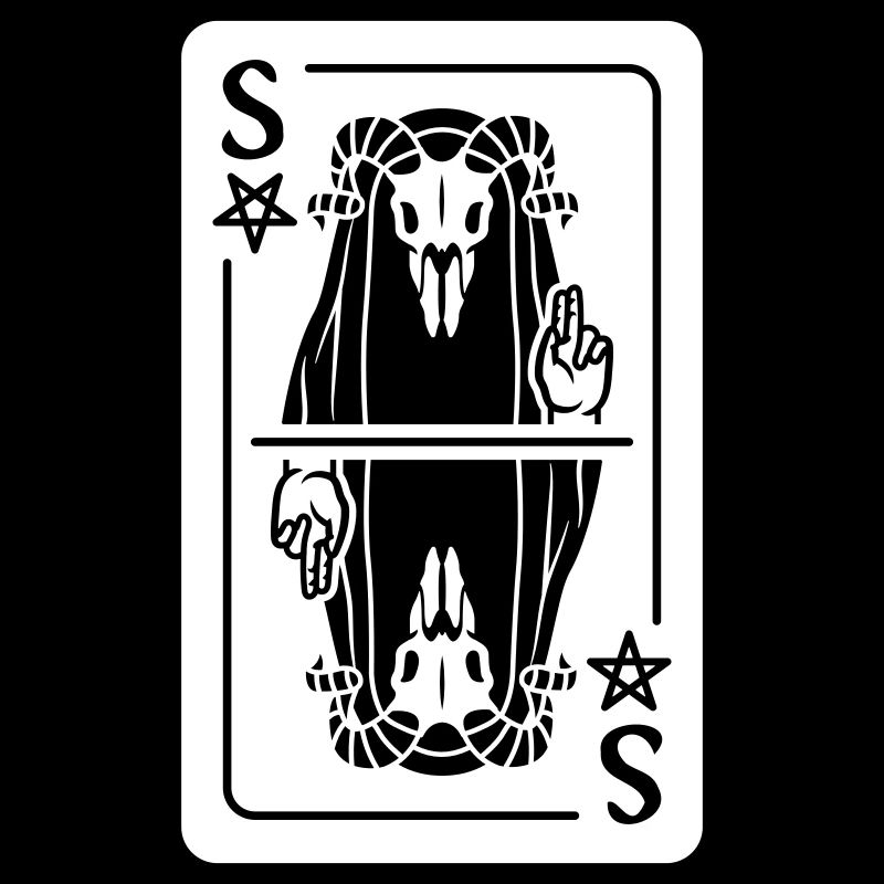 Devil Playing Card