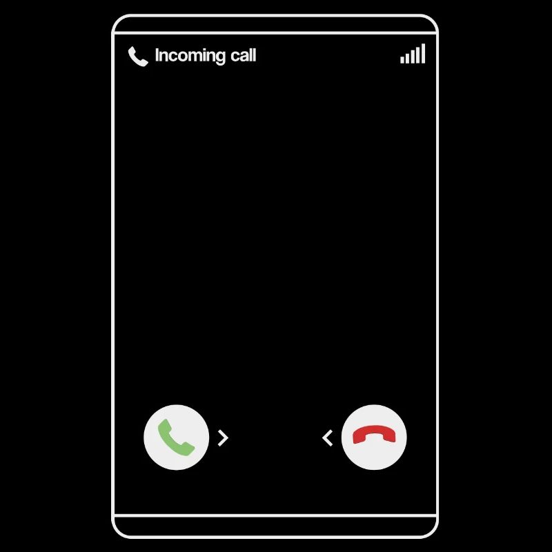 Eingehender Anruf - Incoming Call