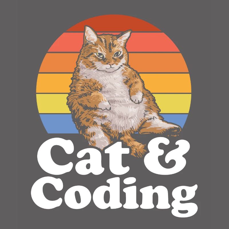 Chats et codage Codeur drôle Cat Lover Programmation