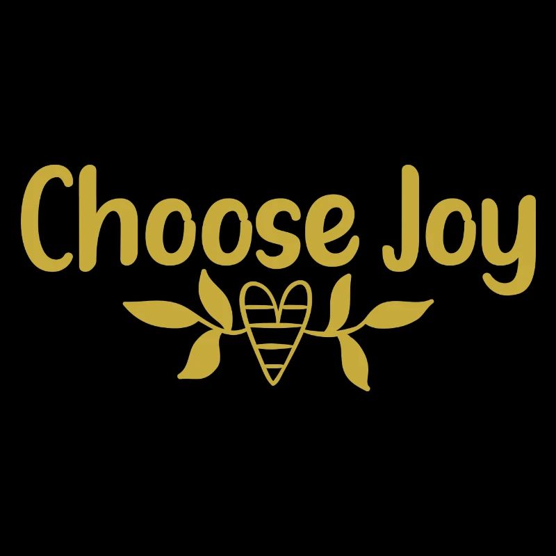 Choose Joy Inspirational Retro Comfort Mental