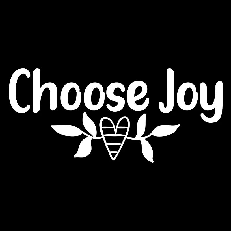 Choose Joy Inspirational Retro Comfort Mental