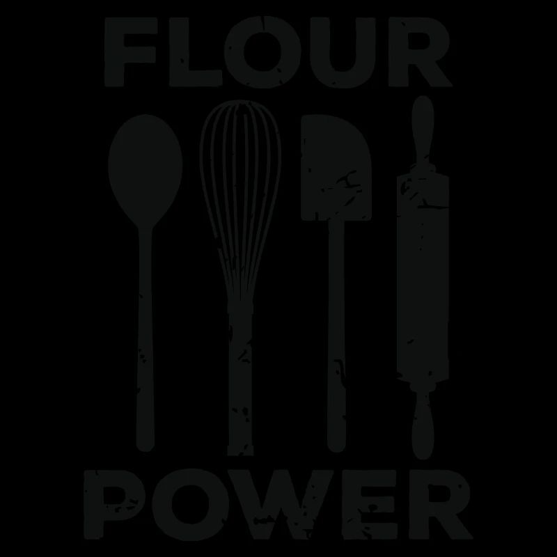 Mehl Power Backbesteck Backen
