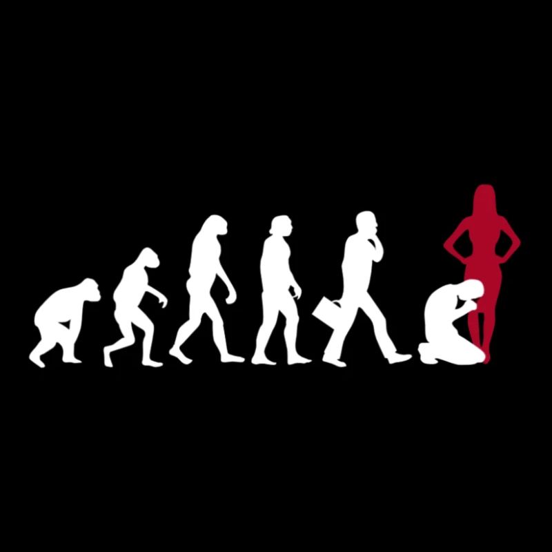 Evolution 100000 Jahre Mann