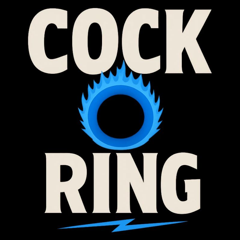 Cock mit Ring blau