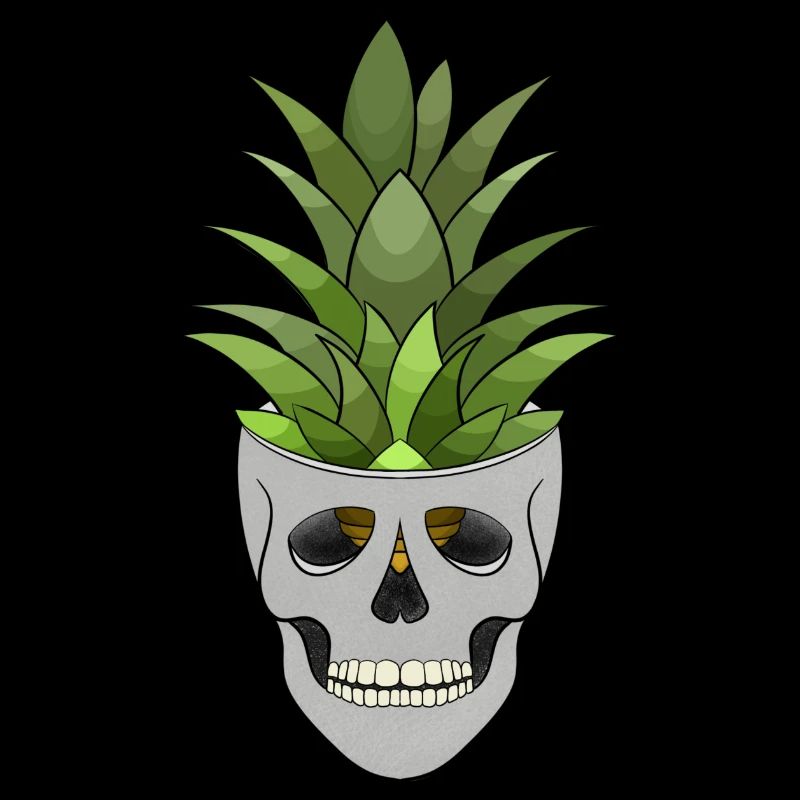 Pineapple Skull