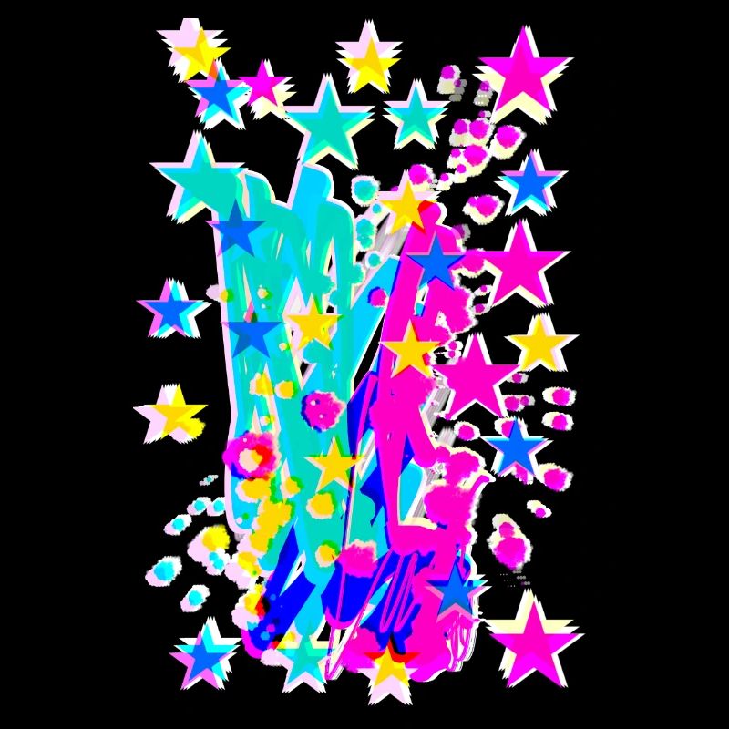 Étoiles,Coloré,Dessin,Graffiti,Peinture