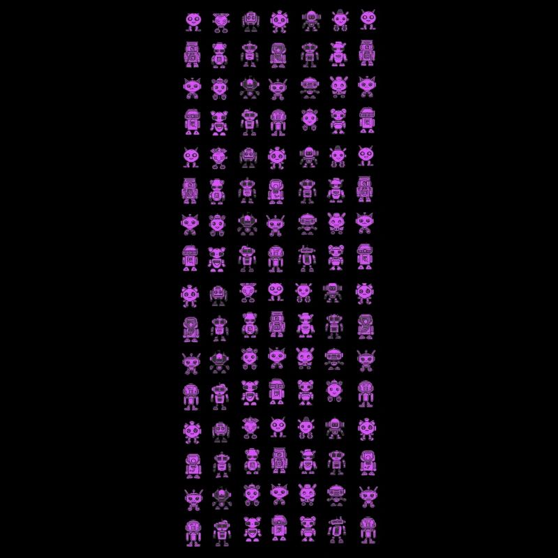 Robotermuster Roboter Muster