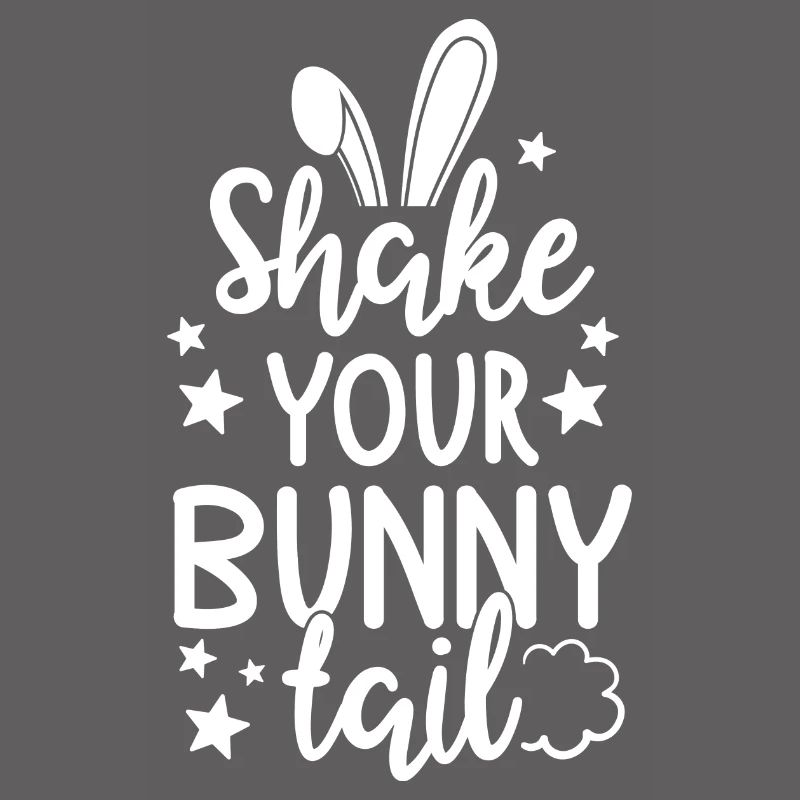 Shake Your Tail Funny Easter Day Egg Hunting