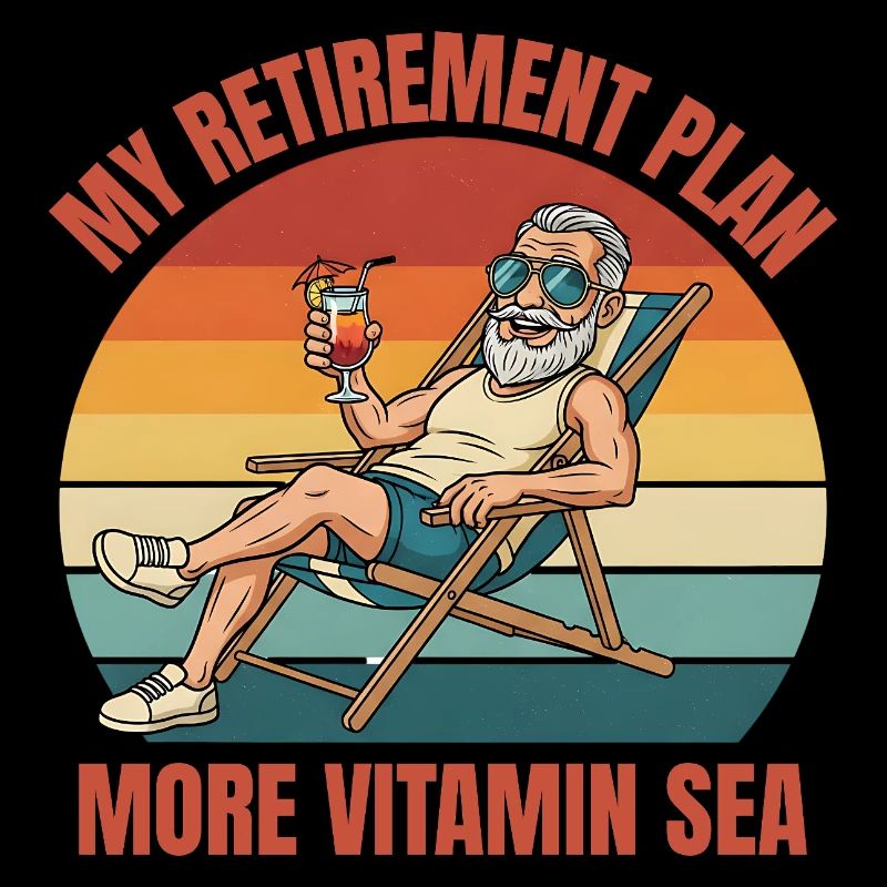 Mon plan de retraite Plus de vitamine Mer Plage