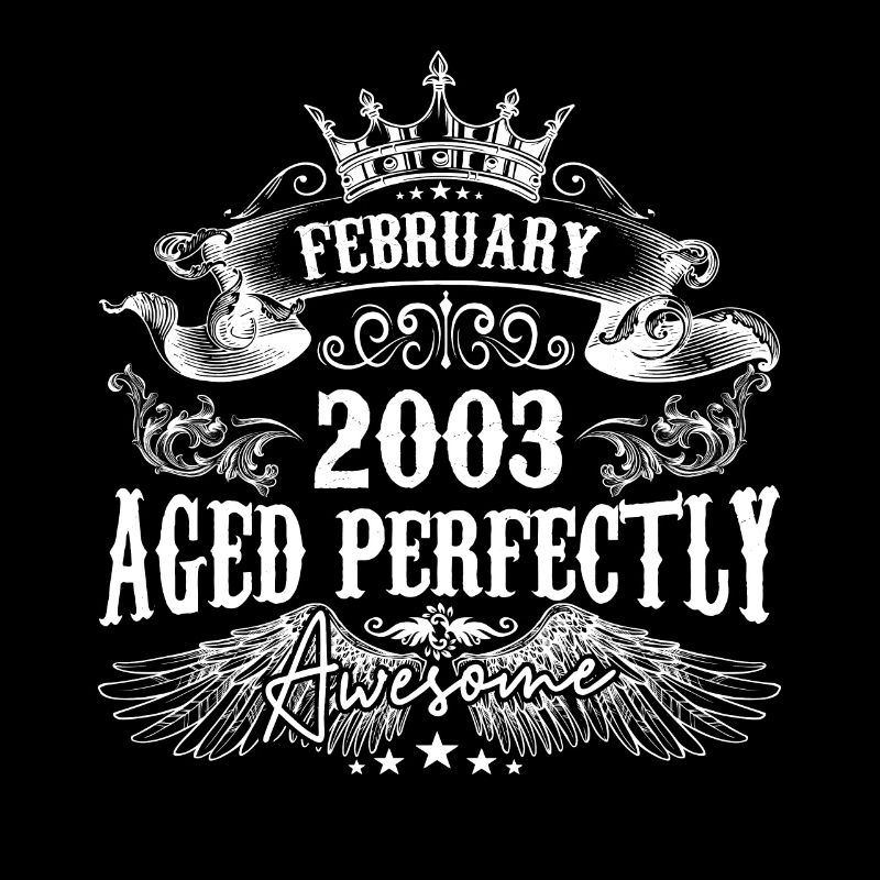 2003 | Februar 2003 Geburtstag Perfekt gealtert