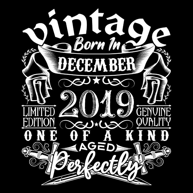 2019 Décembre 2019 anniversaire December 2019