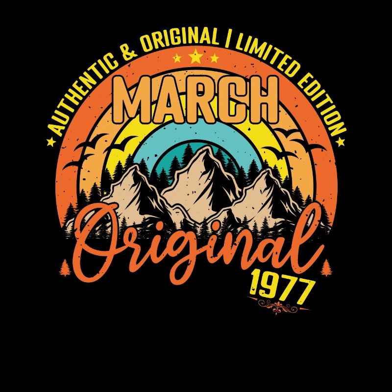 Mars 1977 Mars anniversaire 1977 Mars Originale