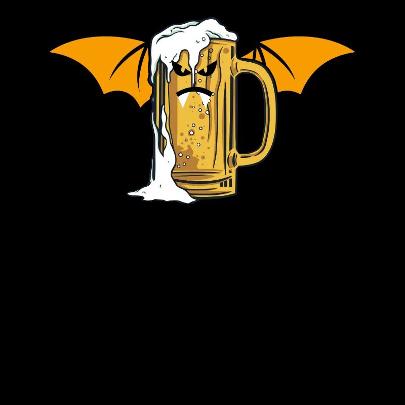 Vampire Beer Bat Beer Vampire I Halloween Vam
