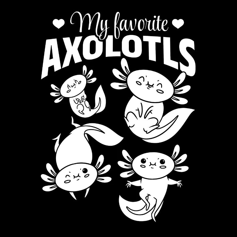 Axolotls mignons - Mes Axolotls préférés - Axolotls