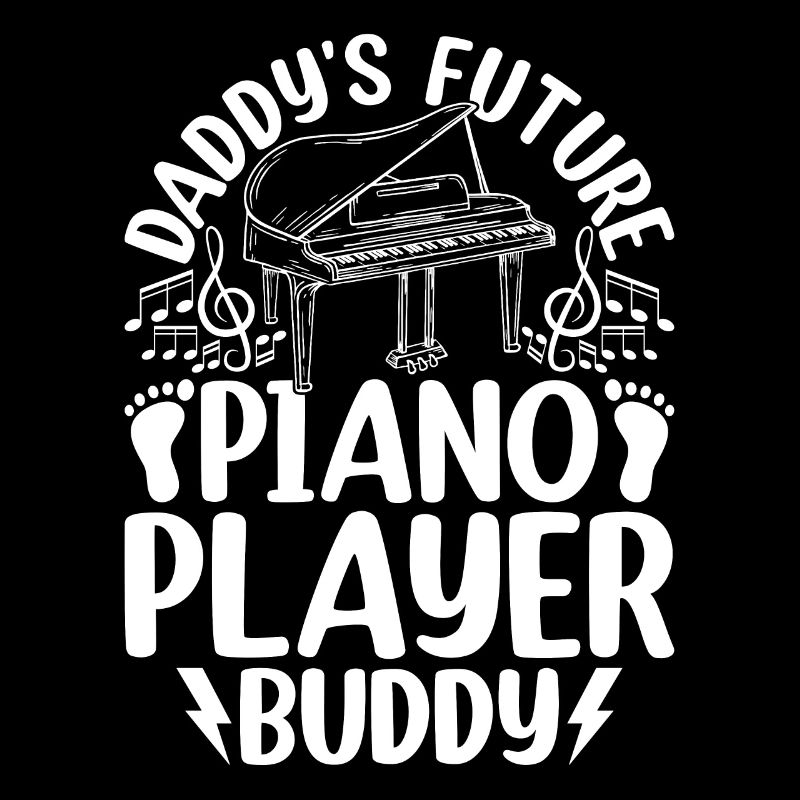 Daddy's Future Piano Player Buddy Piano Keyboard P