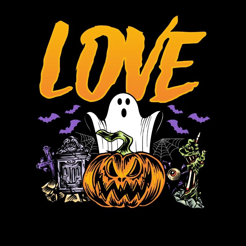 Halloween Ghost Pumpkin - LOVE Halloween