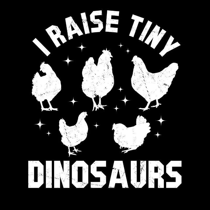 I Raise Tiny Dinosaurs - Funny Dinosaur Farmer