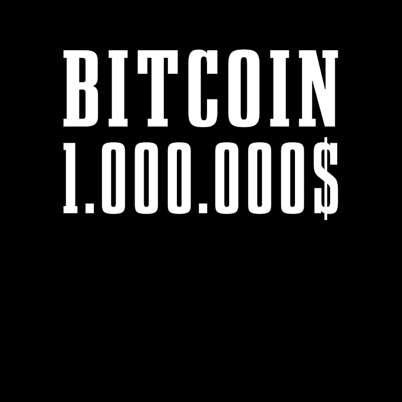 Bitcoin 1,000,000$ Bitcoin Crypto Investing