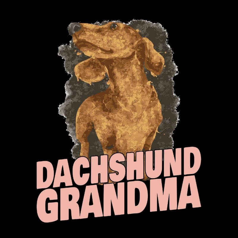 Dackel Oma Großmutter