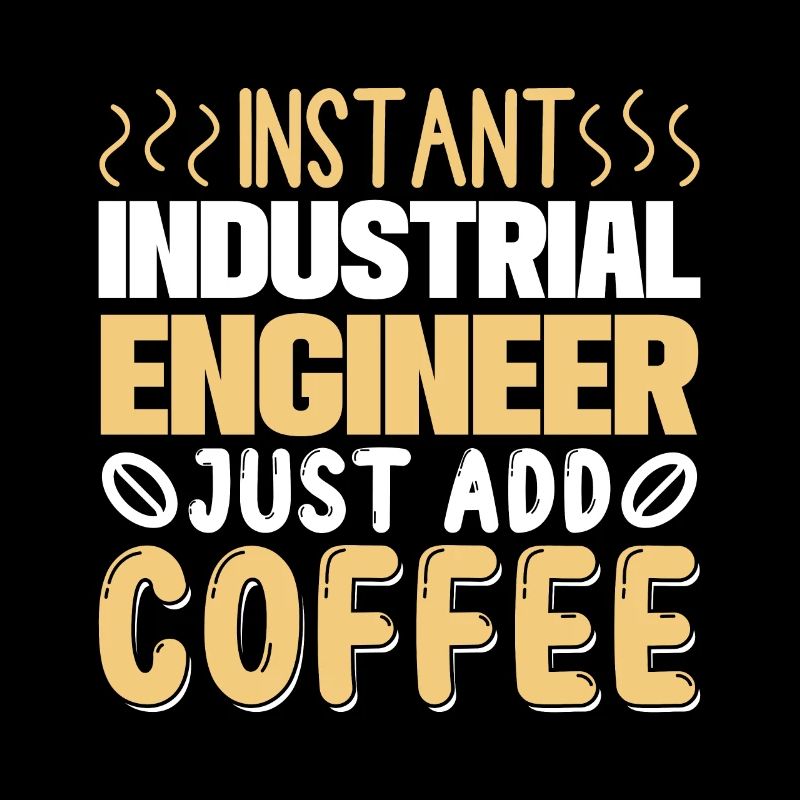 Un ingénieur industriel instantané ajoute simplement du café