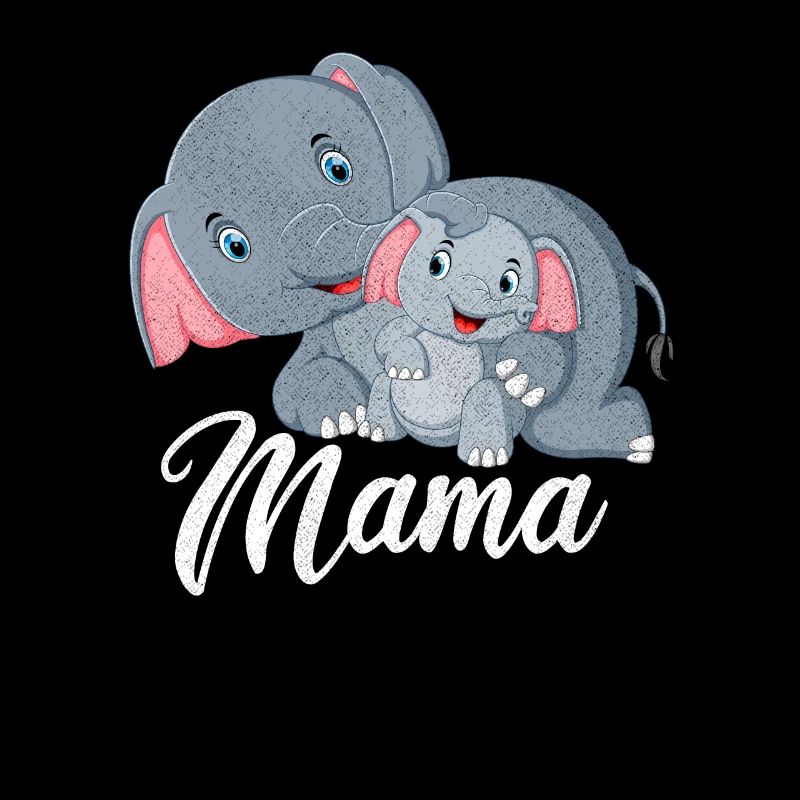 Mama Elefant Liebt Ihr Baby Maedchen Muttertag