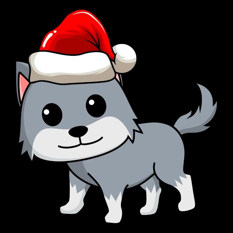 Wolf Comic Christmas