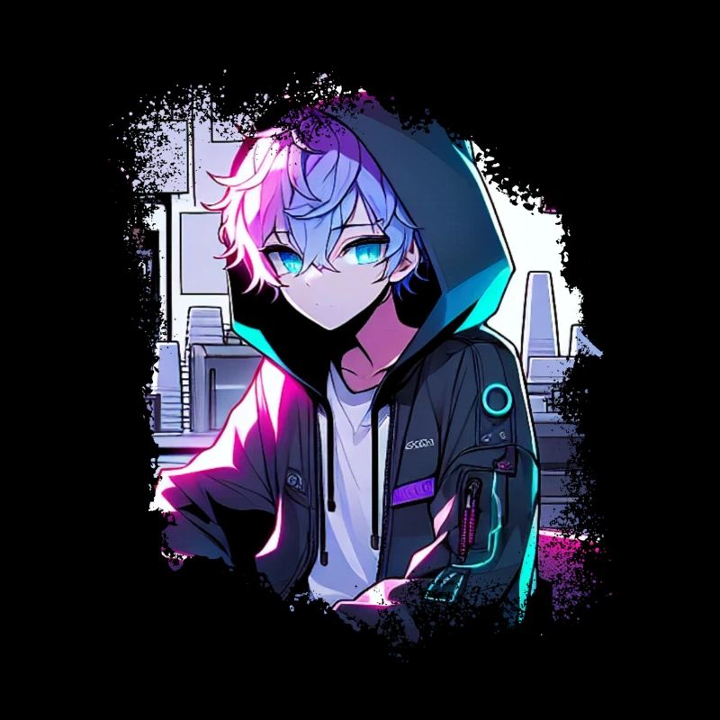 mignon garçon anime