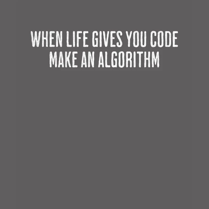 Life's Code, Programmierer-algorithmus - Witziges