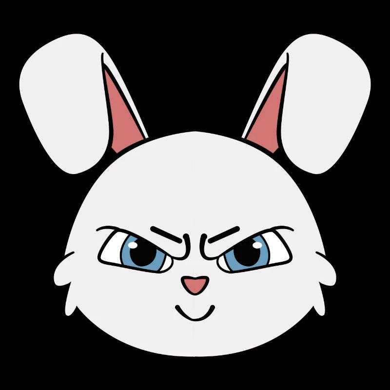 Rabbit | Rabbit with a nasty smile / grin