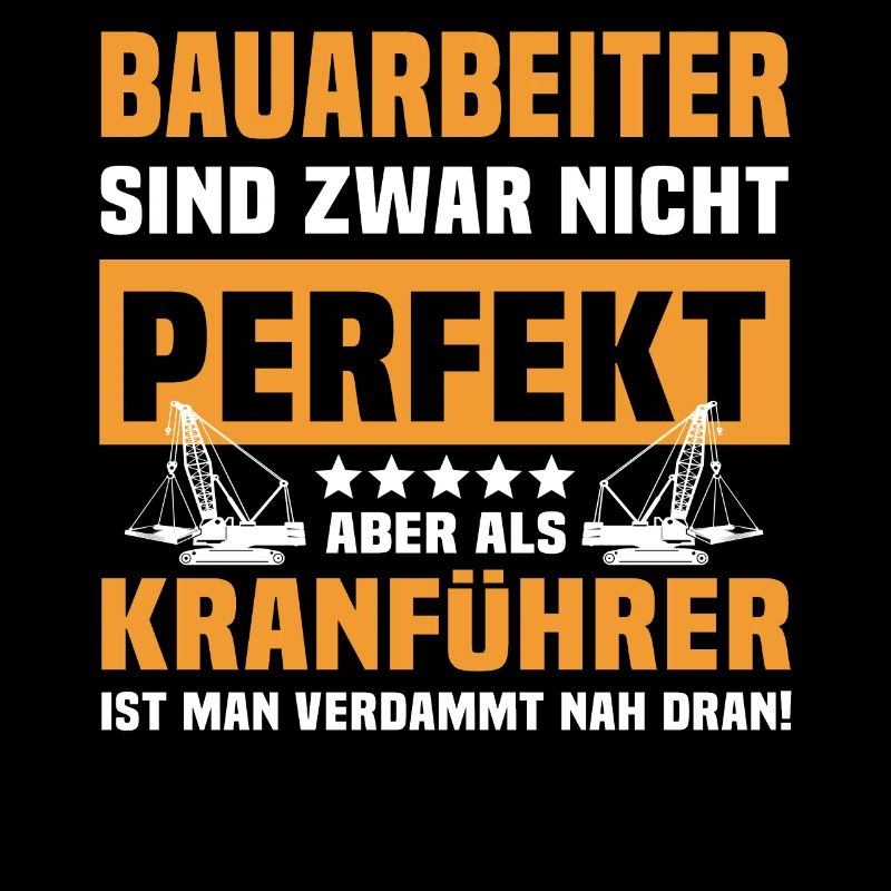 Kranführer Bauarbeiter Kran Kranfahrer