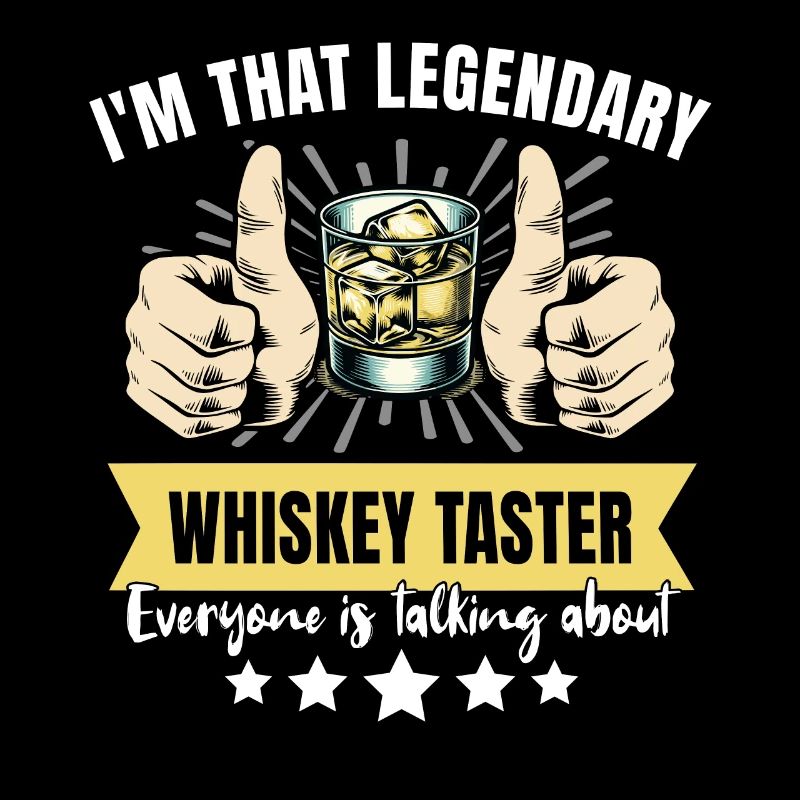 Legendärer Whiskey Trinker