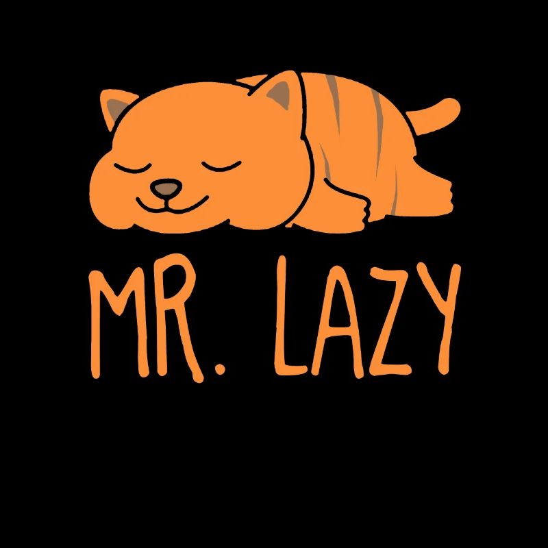 Conception d'impression M. Lazy