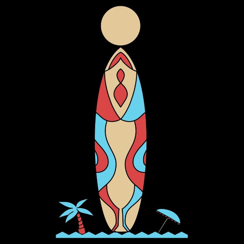 Surf,soleil et océan
