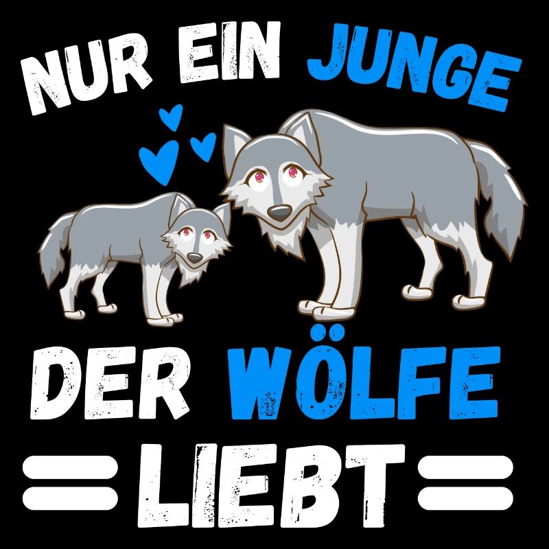 Waldbewohner Jungs Wald Tier Geschenk Wolf