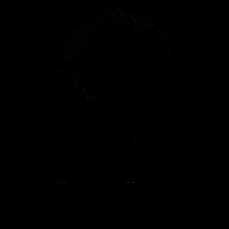 Silouette d’une chevelure