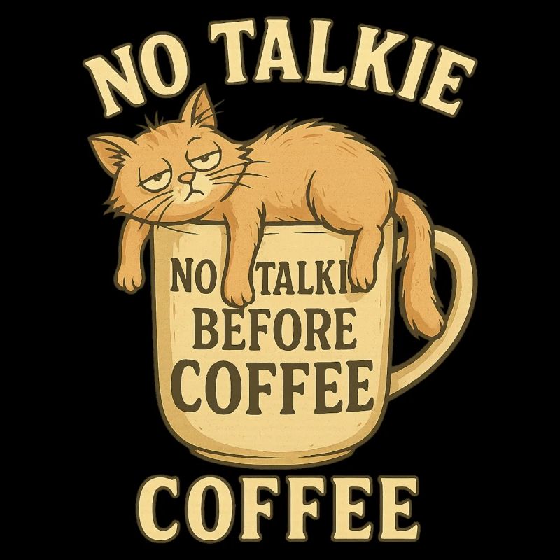 Chat de café