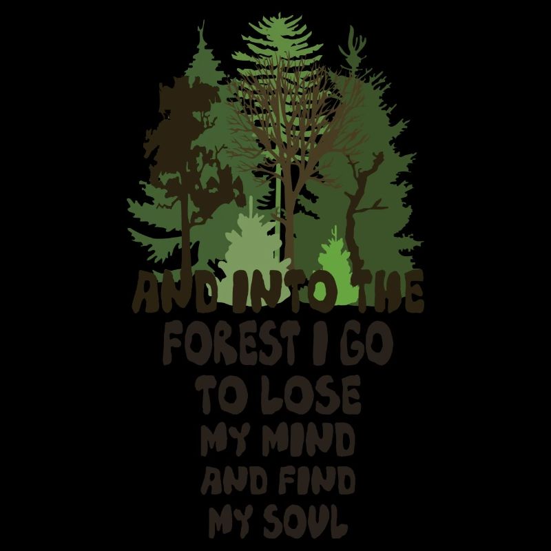 into the forest
