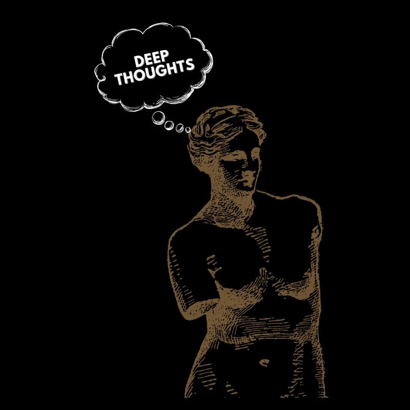 Statue Has Deep Thoughts