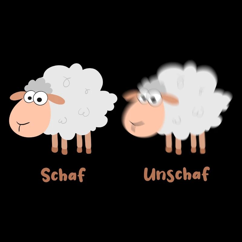 Schaf Schäfer Wortspiel