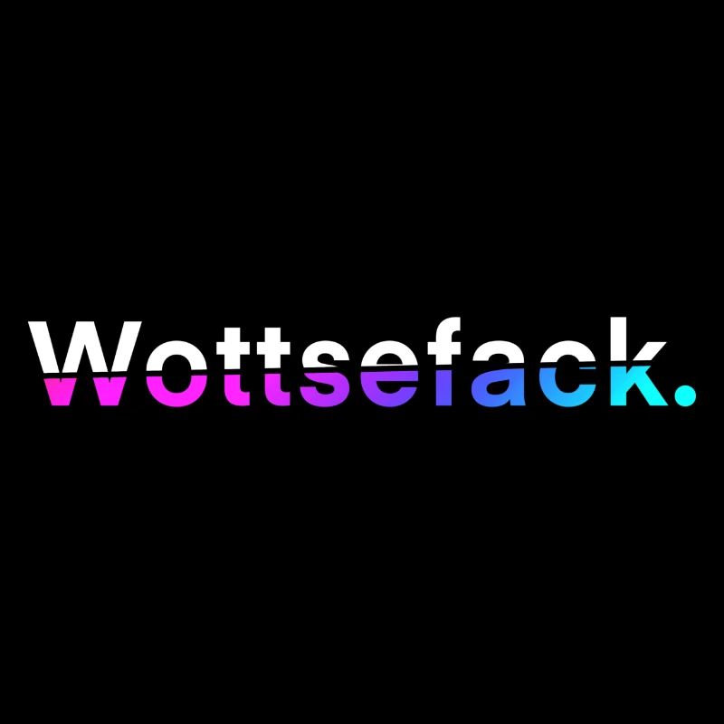 Wottsefack Denglisch Spruch Geschenk